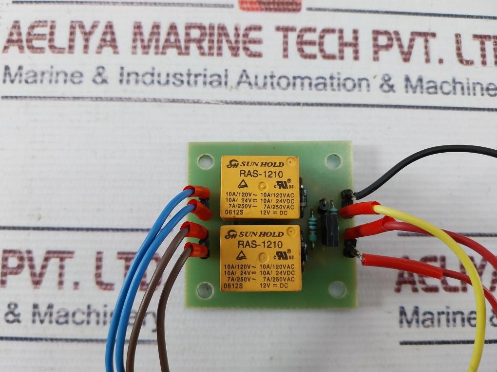 2K4AL79 Printed Circuit Board RAS-1210 7A/250V 7A/250VAC 12V---DC