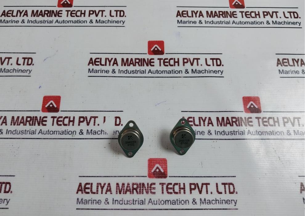 Lot of 3X 2N6259 Silicon NPN Power Transistor 0102