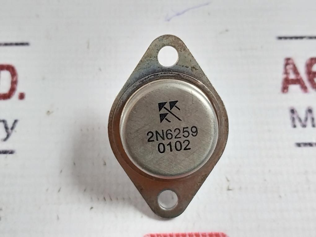 Lot of 3X 2N6259 Silicon NPN Power Transistor 0102