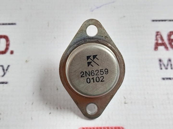 Lot of 3X 2N6259 Silicon NPN Power Transistor 0102