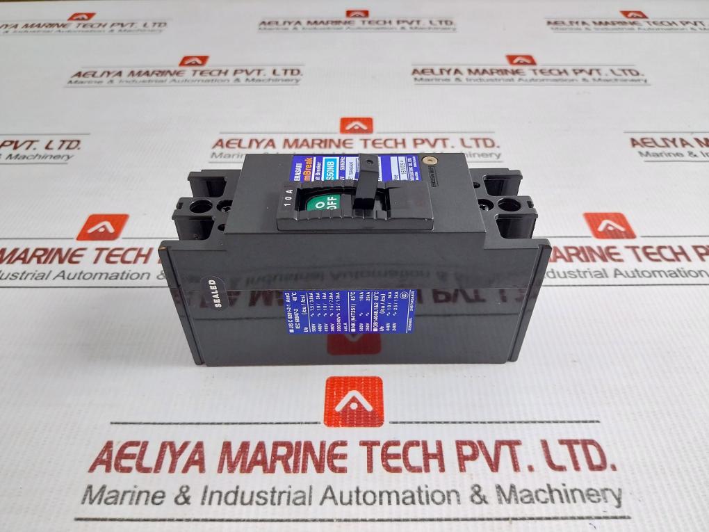 2 Poles Molded-case Circuit Breaker 660V 50/60Hz Terasaki Xs50Nb