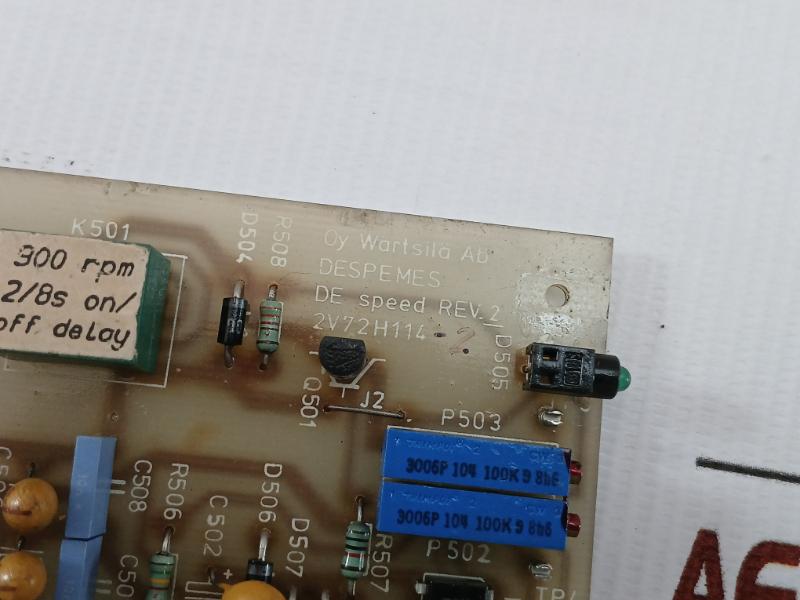 2V72H114-2 C2 Nde Pcb Board Wartsila