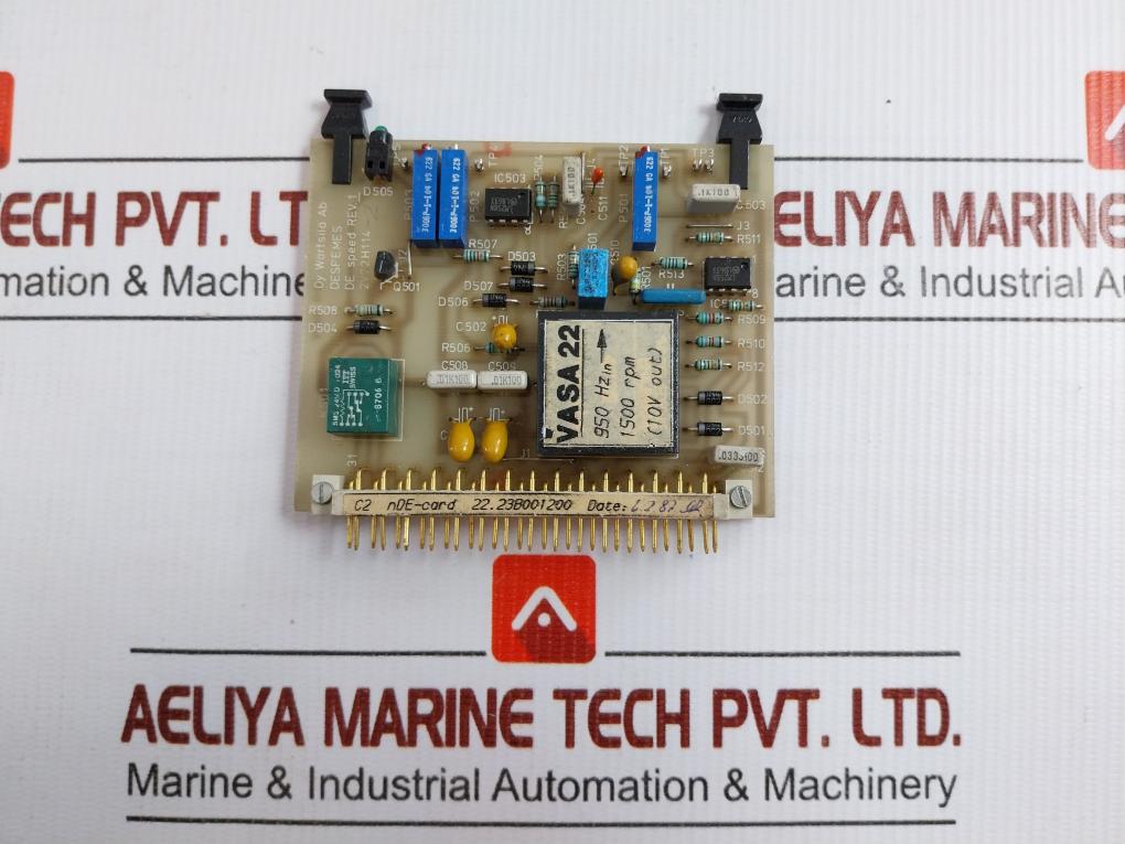 2V72H114-2 De Speed C2 Nde Pcb Card Wartsila
