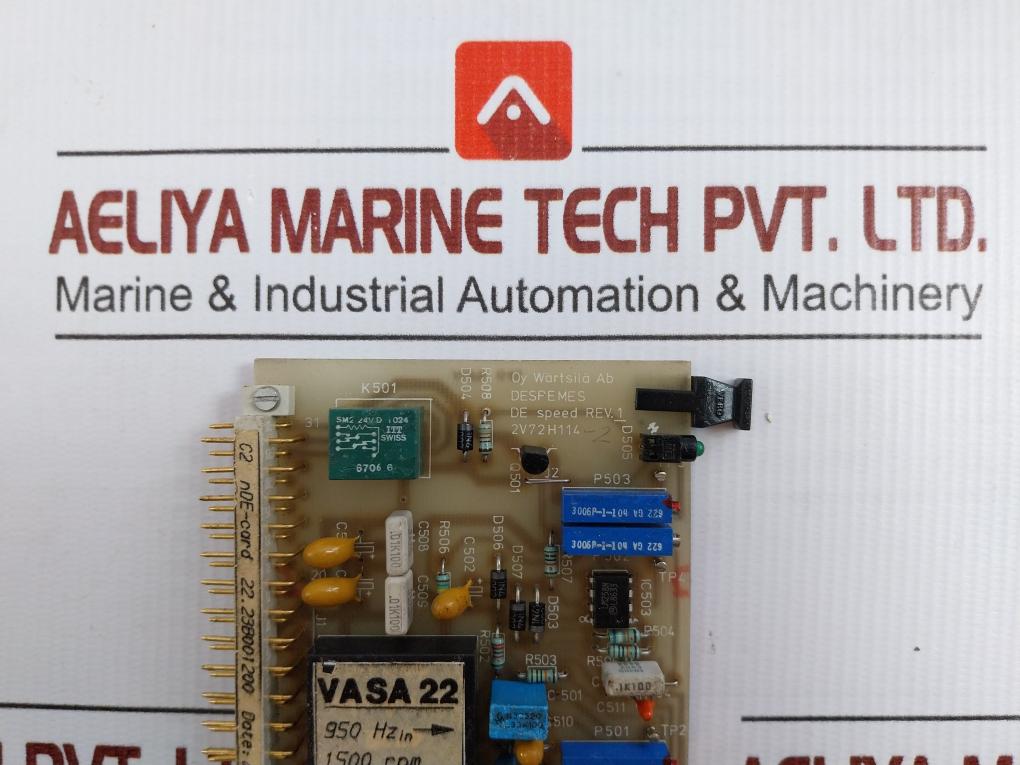 2V72H114-2 De Speed C2 Nde Pcb Card Wartsila