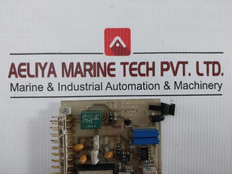 2V72H114-3 Non-drive End Circuit Board Wartsila