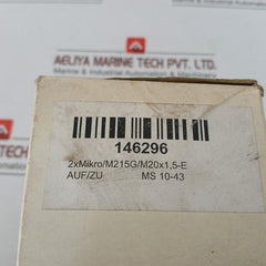 2Xmikro/M215G/M20X1,5-e Amg-pesch Limit Switch