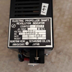 Nunotani RE-S8DR Revolution Counter Electric Propeller Shaft