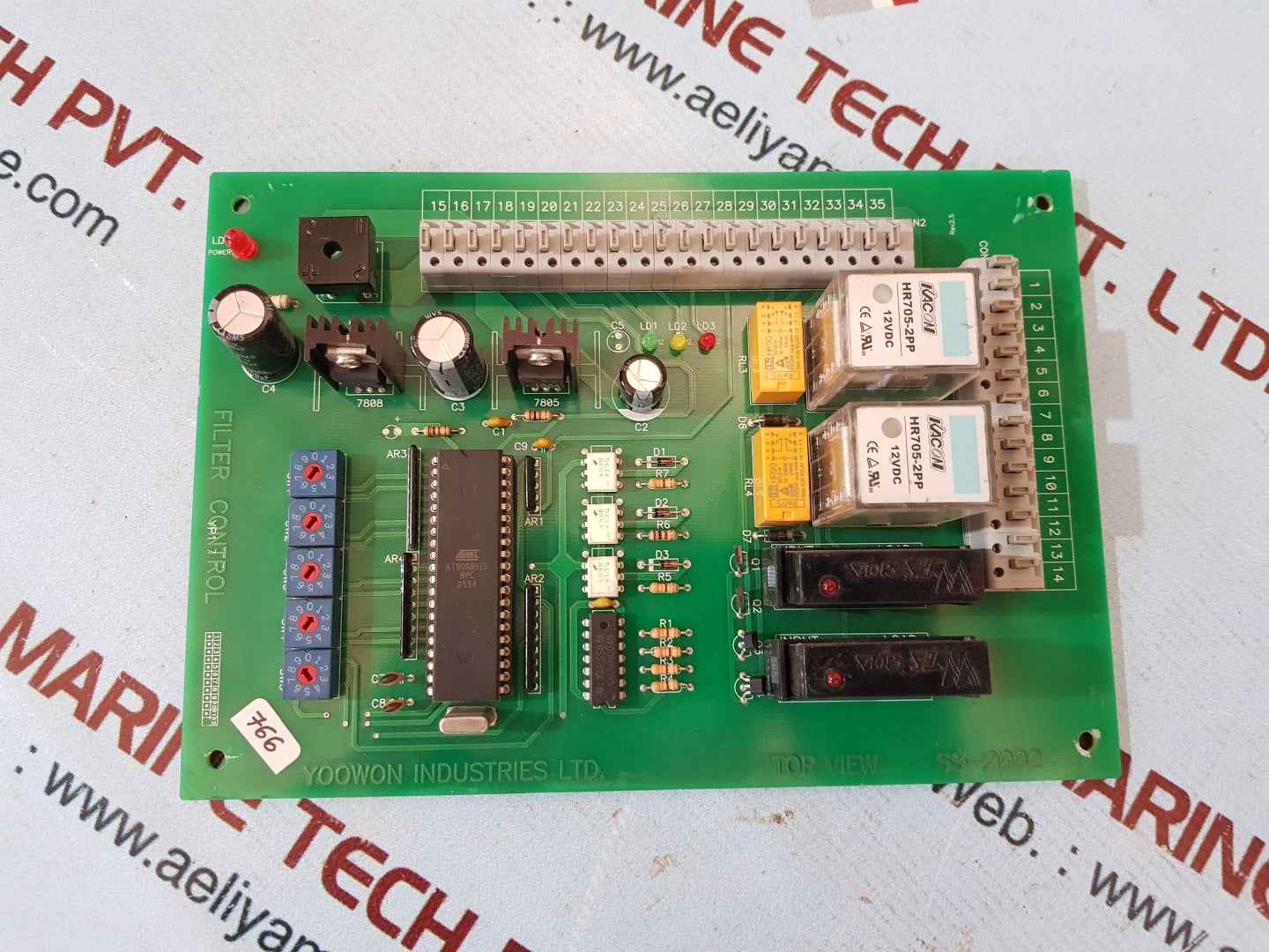 Yoowon ss-2002 filter control pcb card