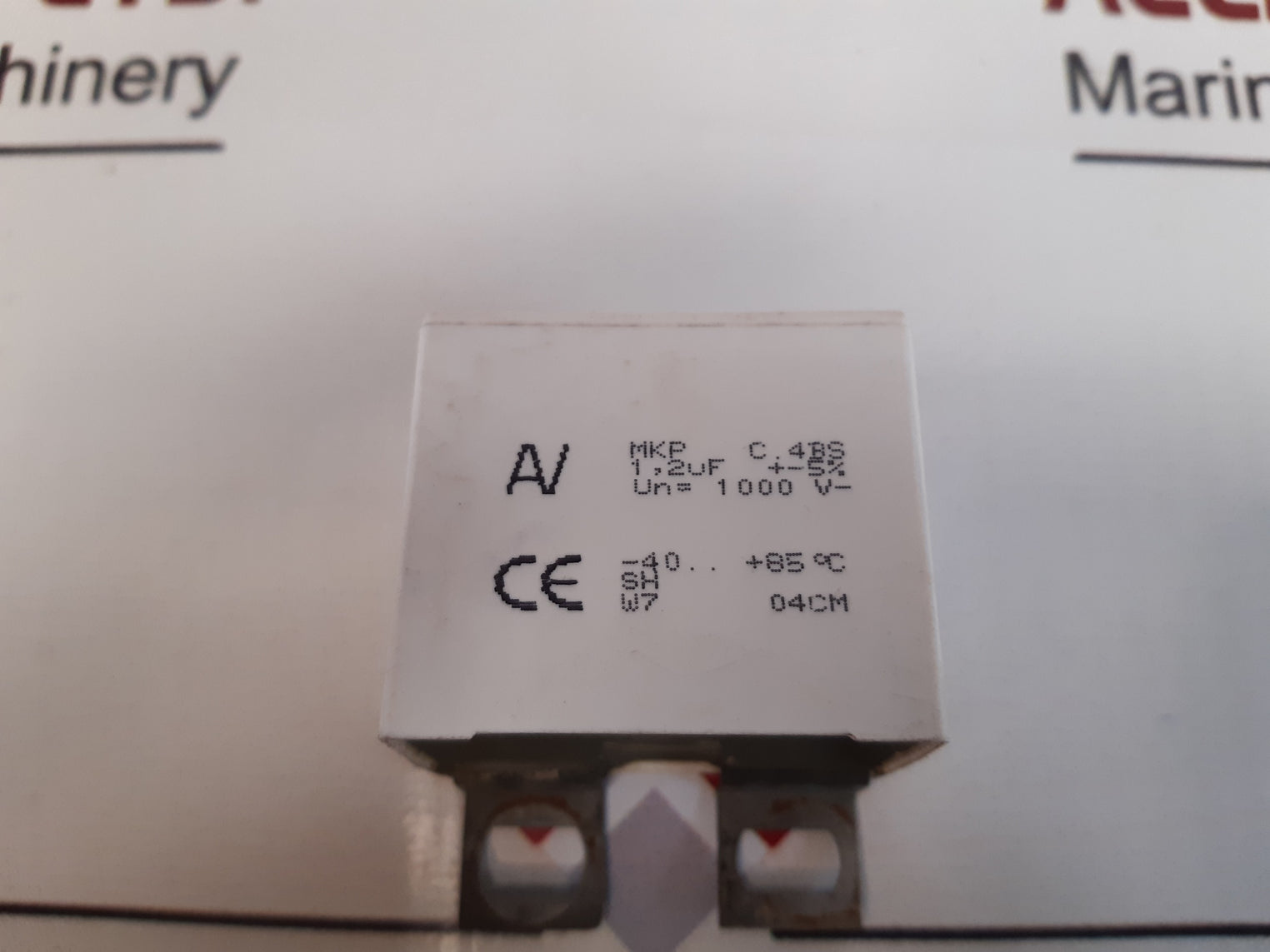 Lot of 7X Arcotronics AV MKP C.4 BS Capacitor