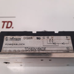 Infineon Td180N16Kof Eupec Power Module