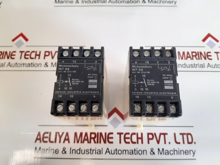 Kriwan Int 69 Engine Protection Relay 52 A 130