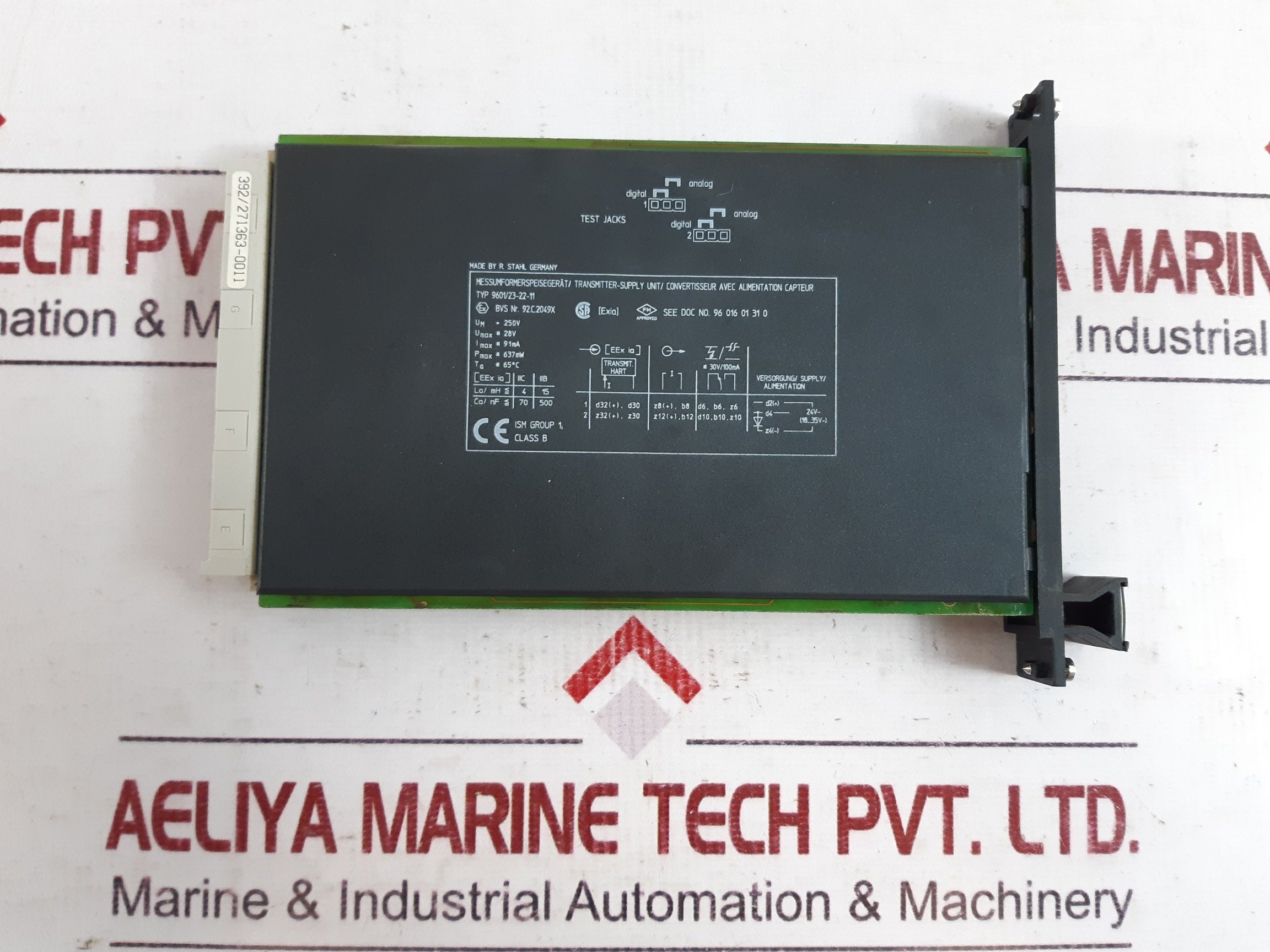 R.Stahl 9601/23-22-11 Transmitter-Supply Unit ICS1000