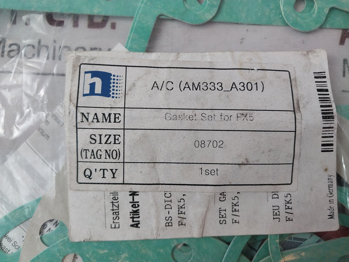Centellen F/Fk5 Gasket Set Fx5