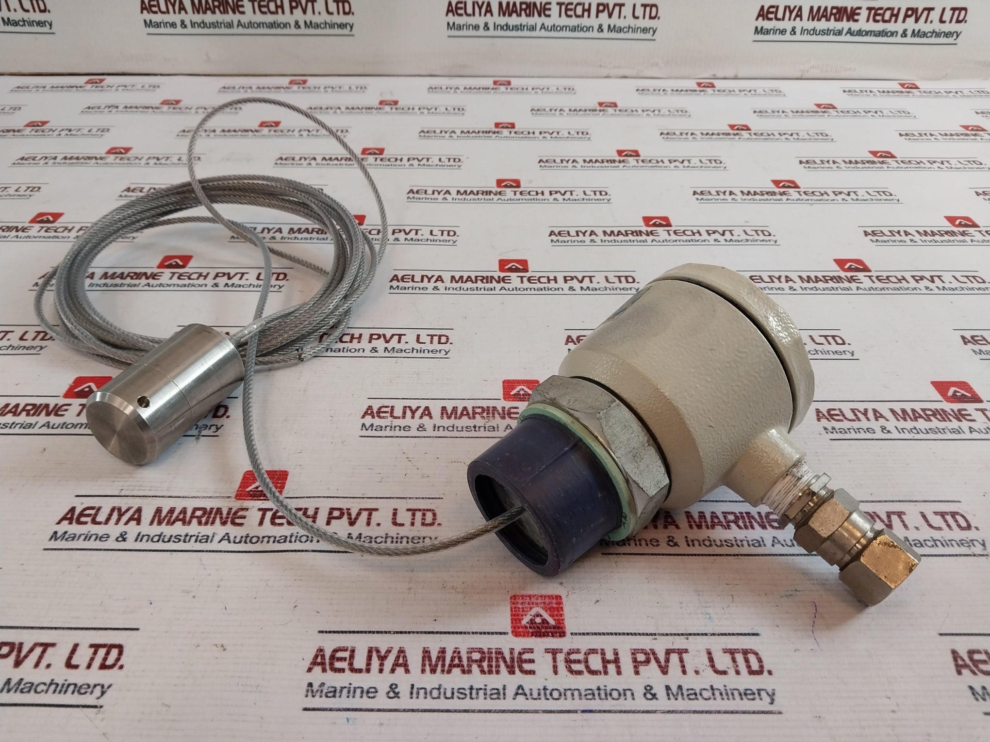 Nivo Controls Capacitance Level Switch Probe-full Rope 1/2" Npt 6000Mm