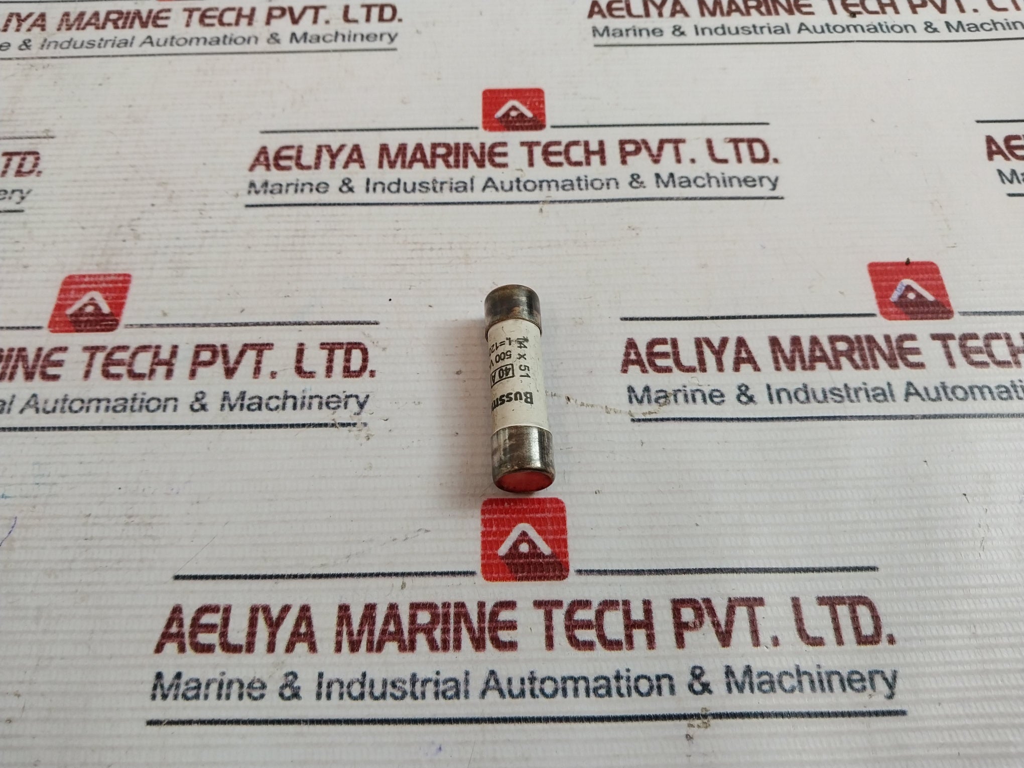 Lot Of 4X Bussmann C14G40 14X51 Cylindrical Fuse 40A 500V~