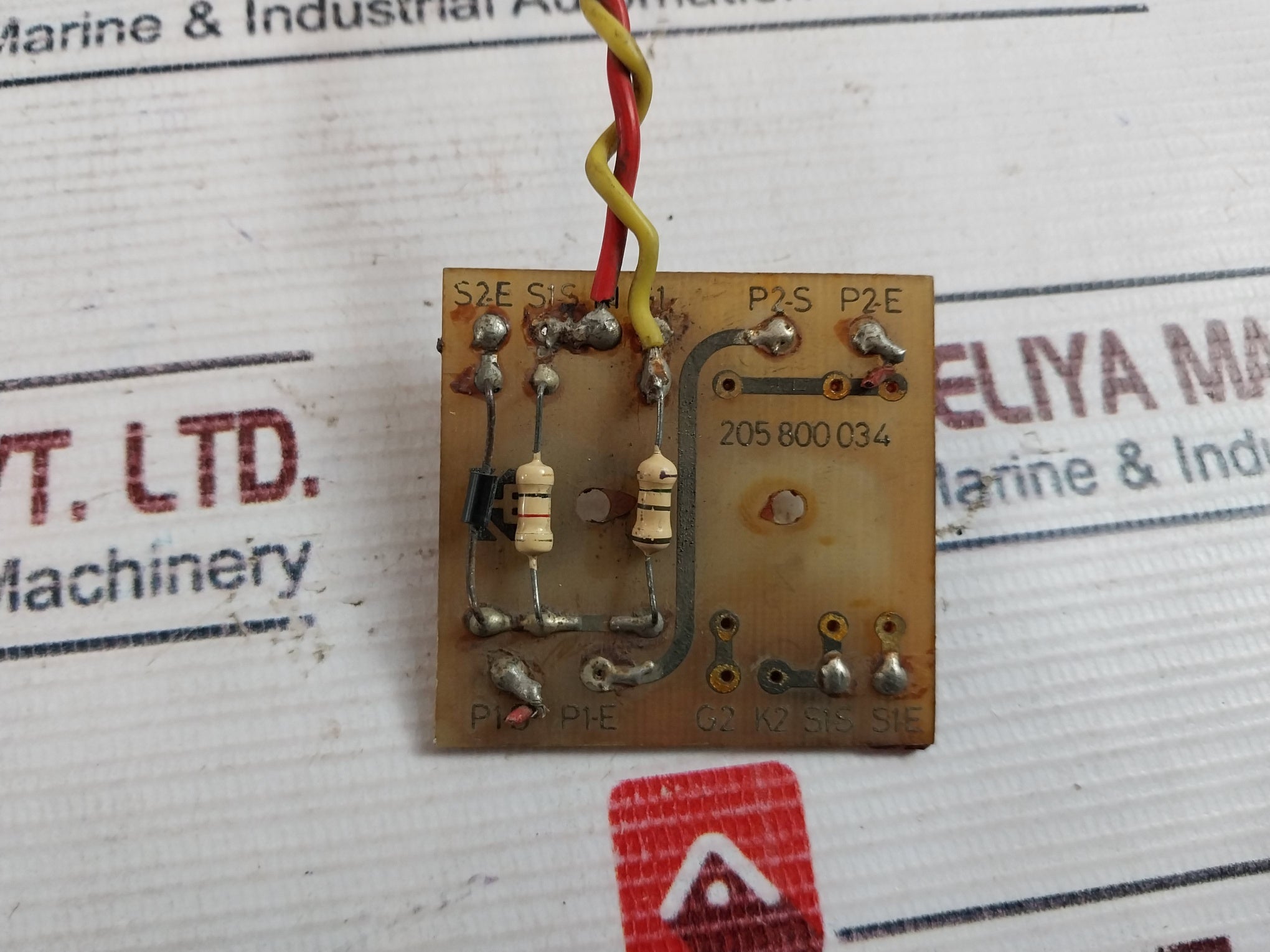 Bhel Bht L35 60 3L Diode Rectifier With 205 800 034 Circuit Board