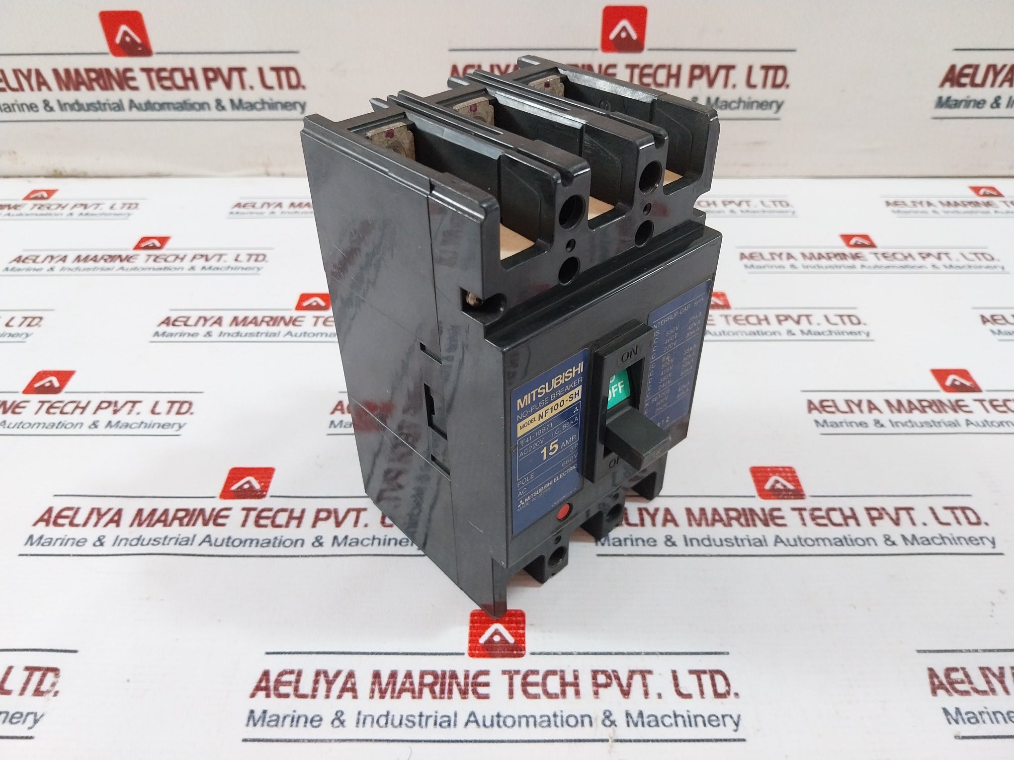 Mitsubishi Electric Nf100-sh No-fuse Breaker 15Amp 660V