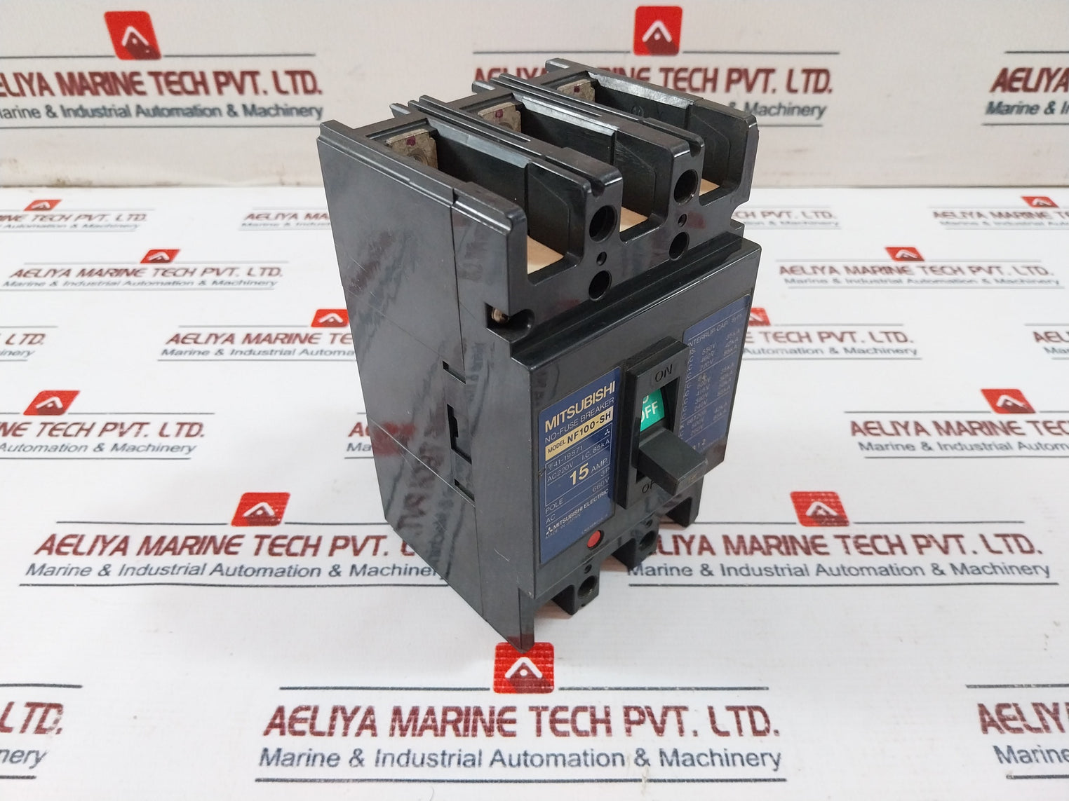 Mitsubishi Electric Nf100-sh No-fuse Breaker 15Amp 660V