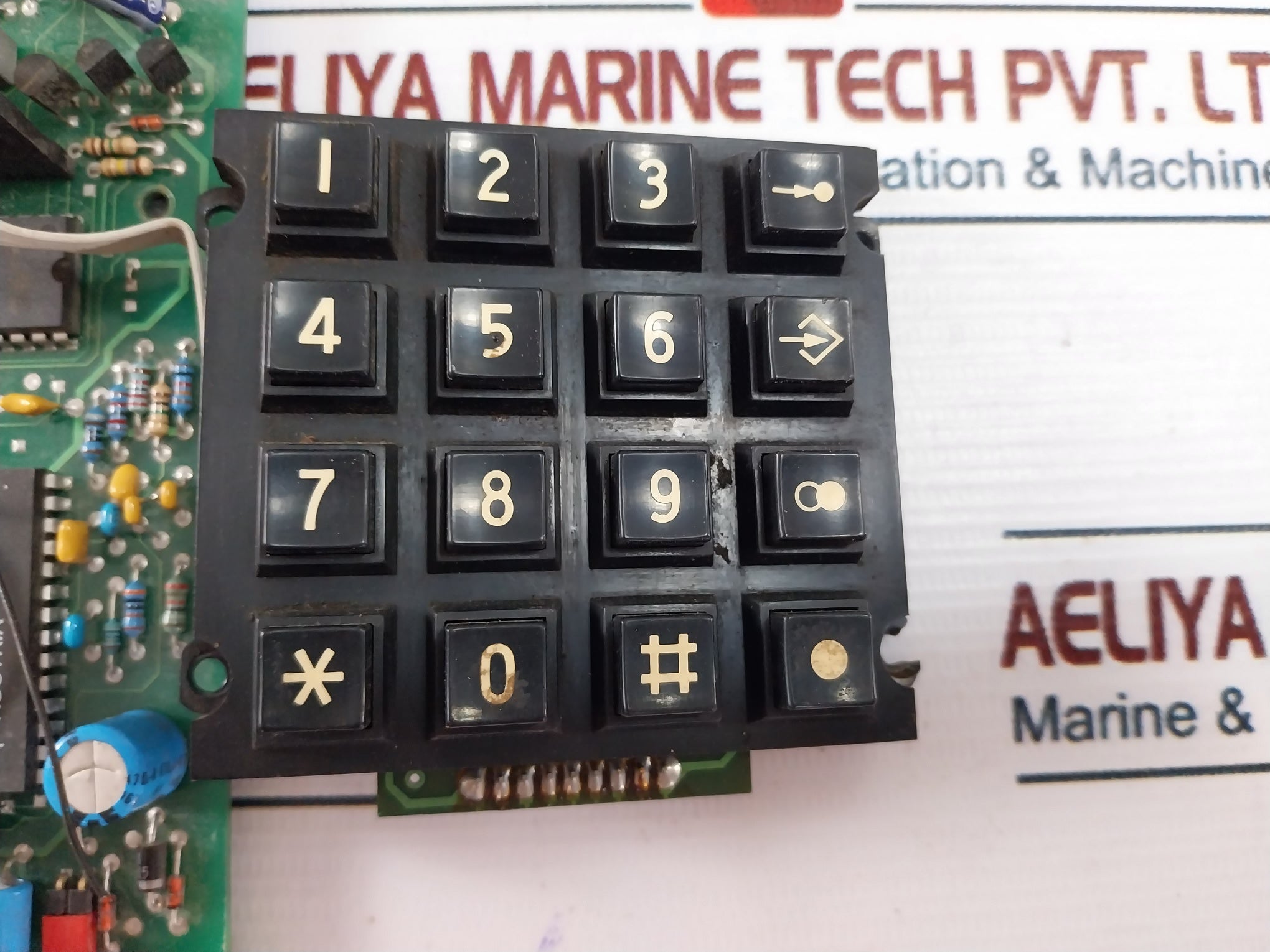 Tas Fep-2010 Keypad Circuit Board Assembly