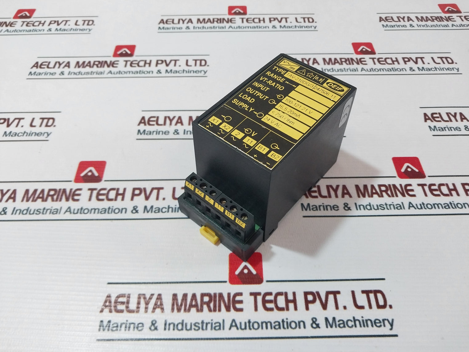 Deif Tav-210Dg/3 Single Function Transducer 100-121.21V 16,5-20 Ma