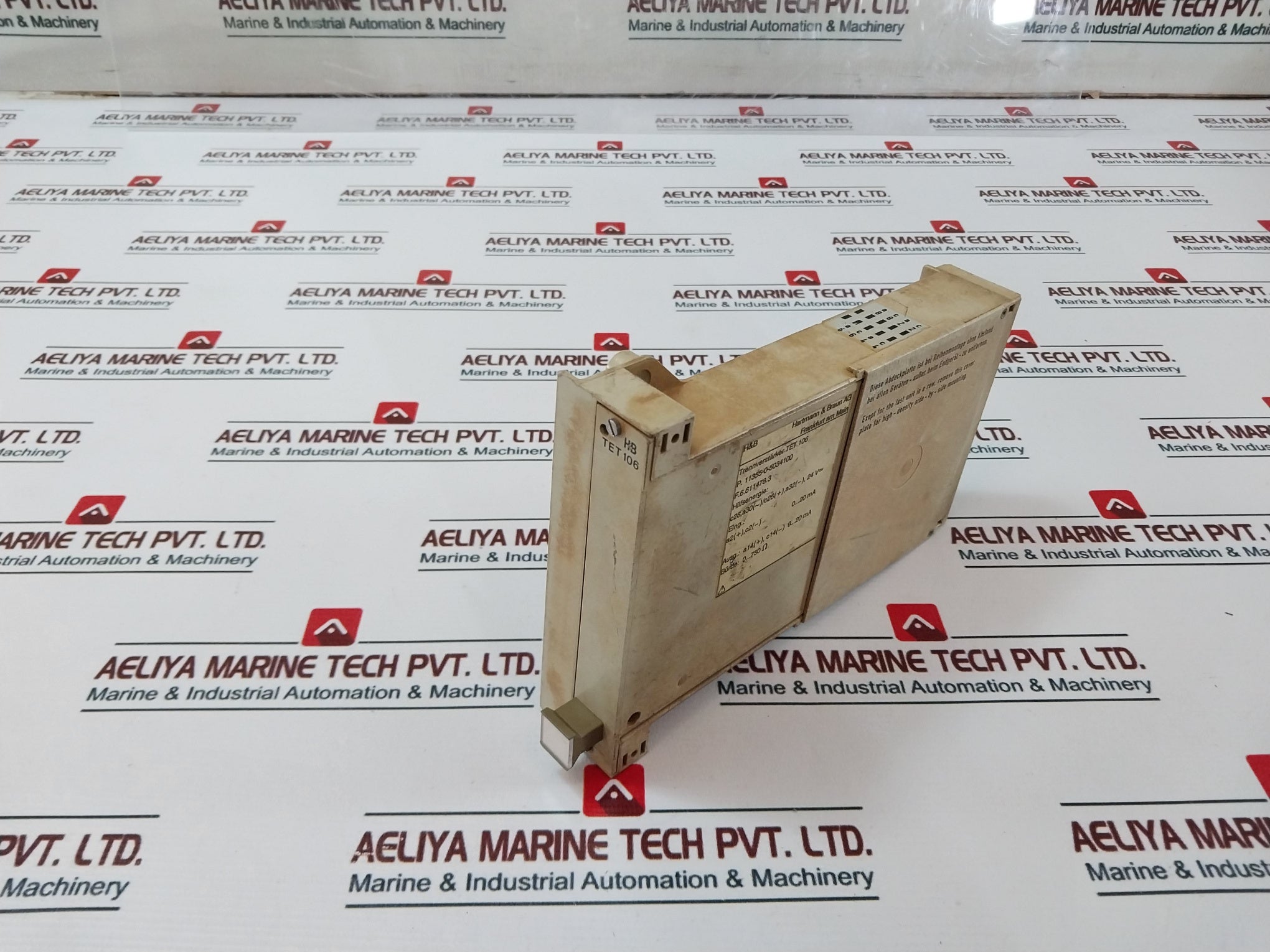Hartmann & Braun Tet 106 Isolation Amplifier 24V Ac