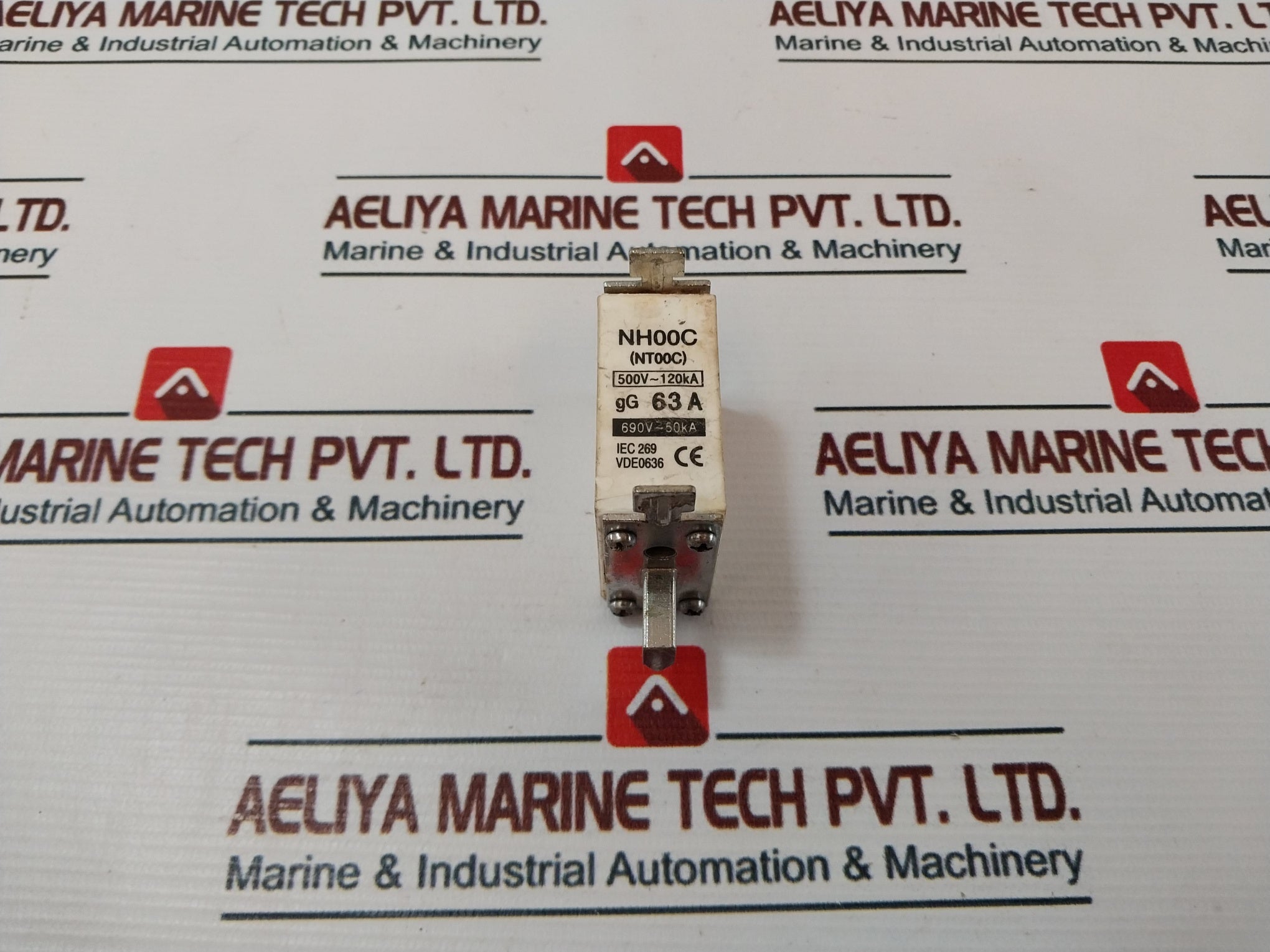 Nh00C (Nt00C) Fuse Link Gg 63A 500V~120Ka 690V~50Ka