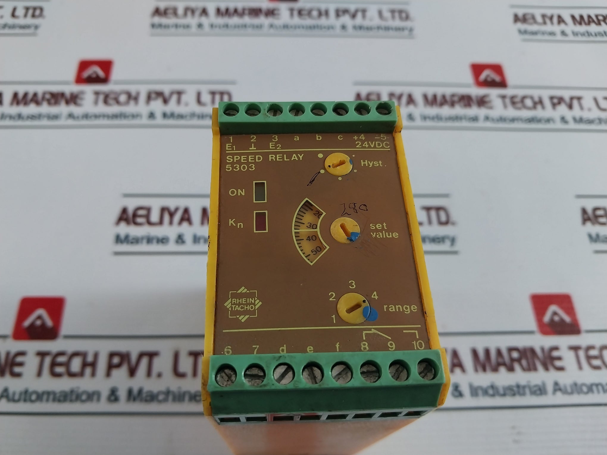 Rheintacho 5303.001 Speed Relay 24 Vdc 1.5-10Hz