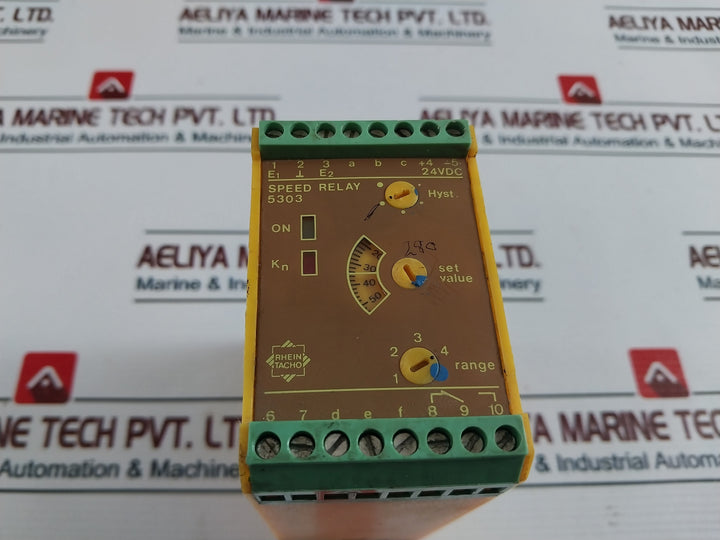 Rheintacho 5303.001 Speed Relay 24 Vdc 1.5-10Hz