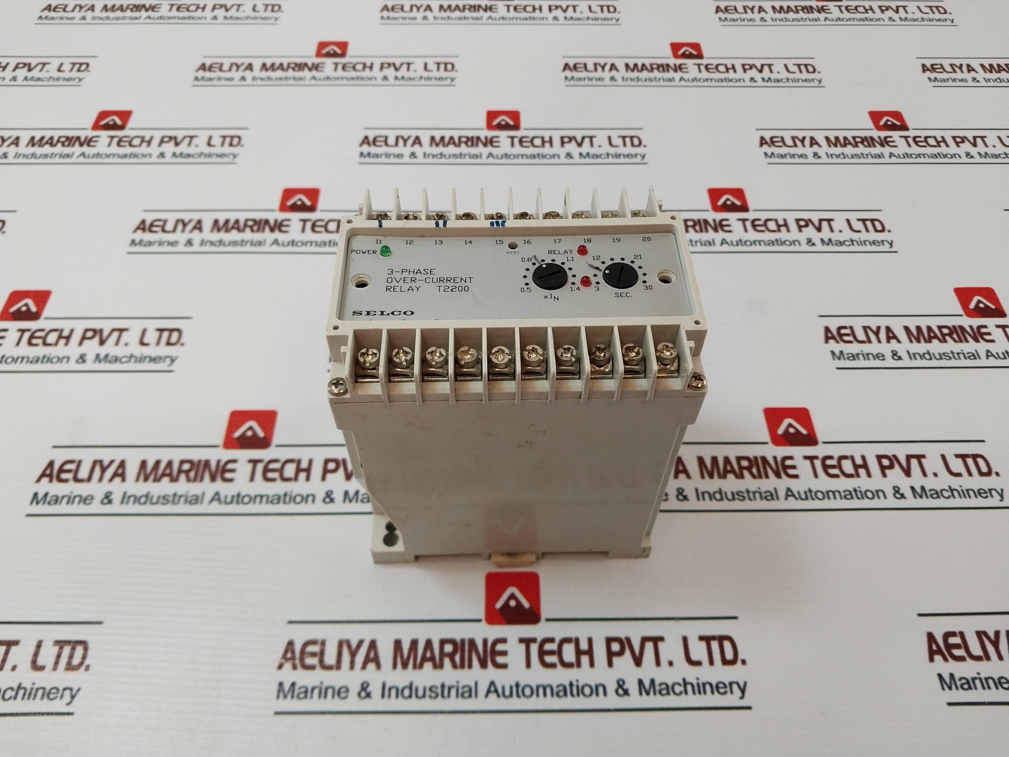 Selco T2200 3-phase Over-current Relay T2200-06