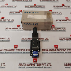 Mead Fluid Dynamics C2-4Dcd Block And Solenoid Valve 24Vdc 6.5W
