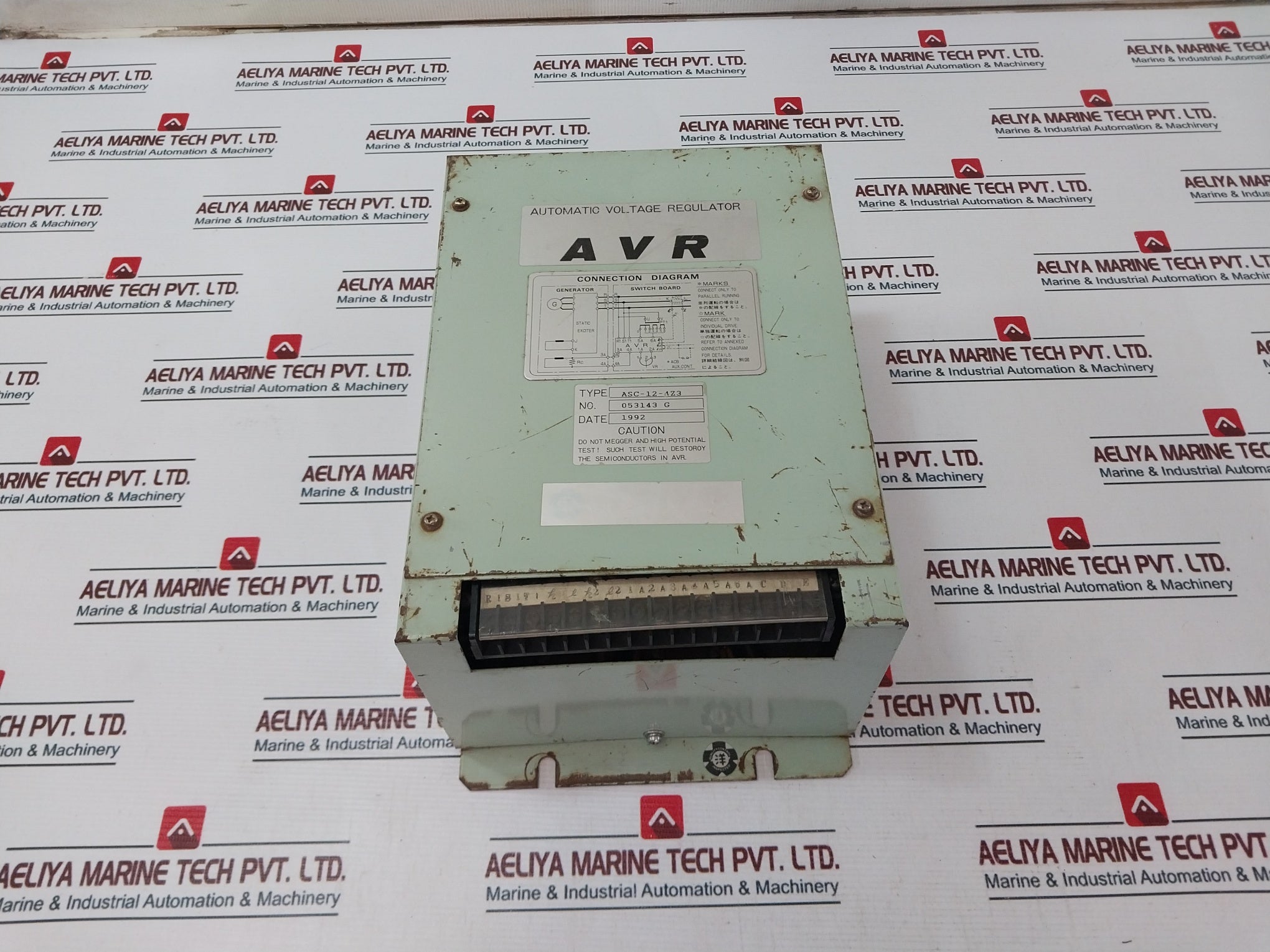 Taiyo ASC-12-4Z3 AVR-Automatic Voltage Regulator 053143 G