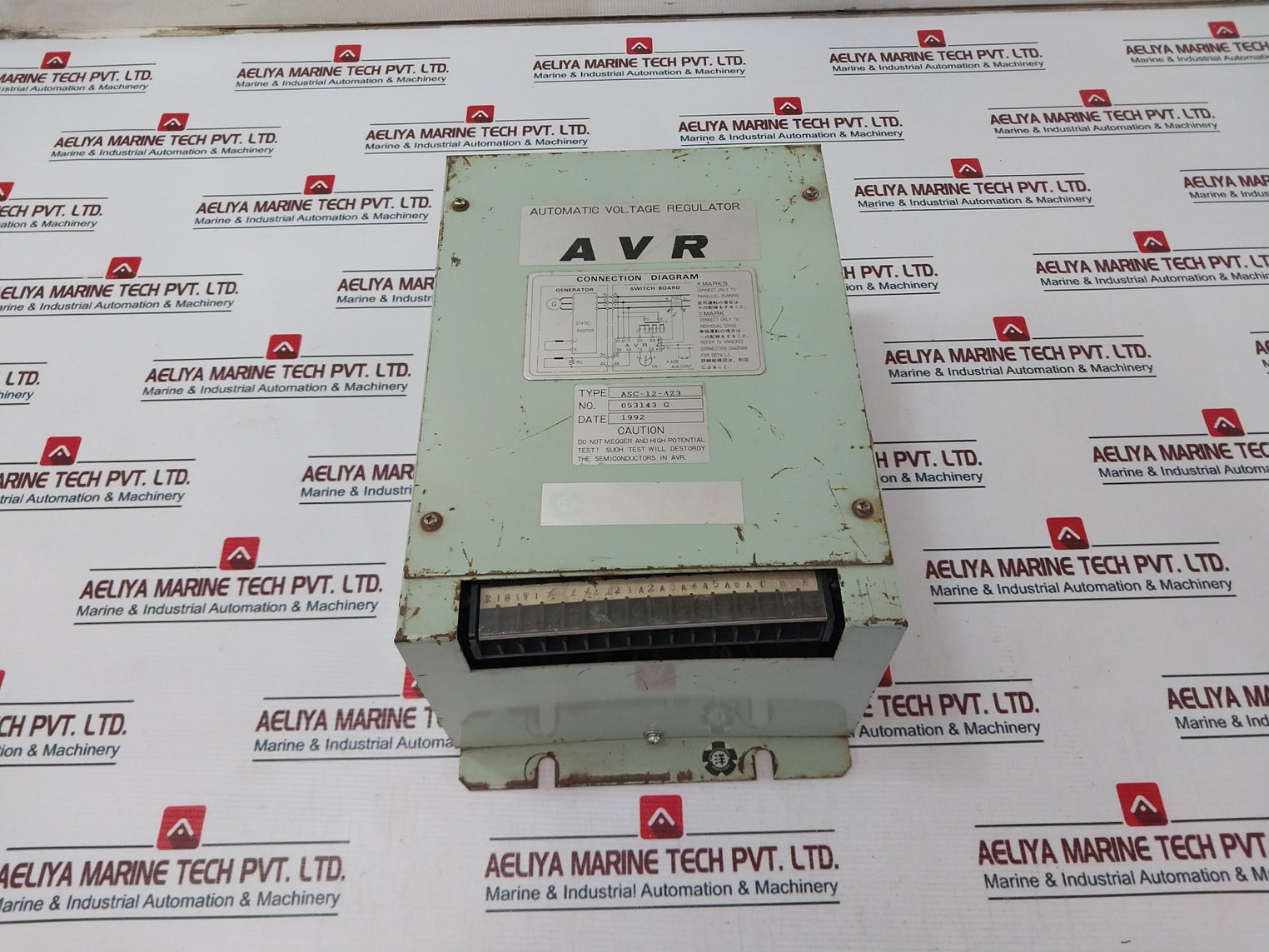 Taiyo ASC-12-4Z3 AVR-Automatic Voltage Regulator 053143 G