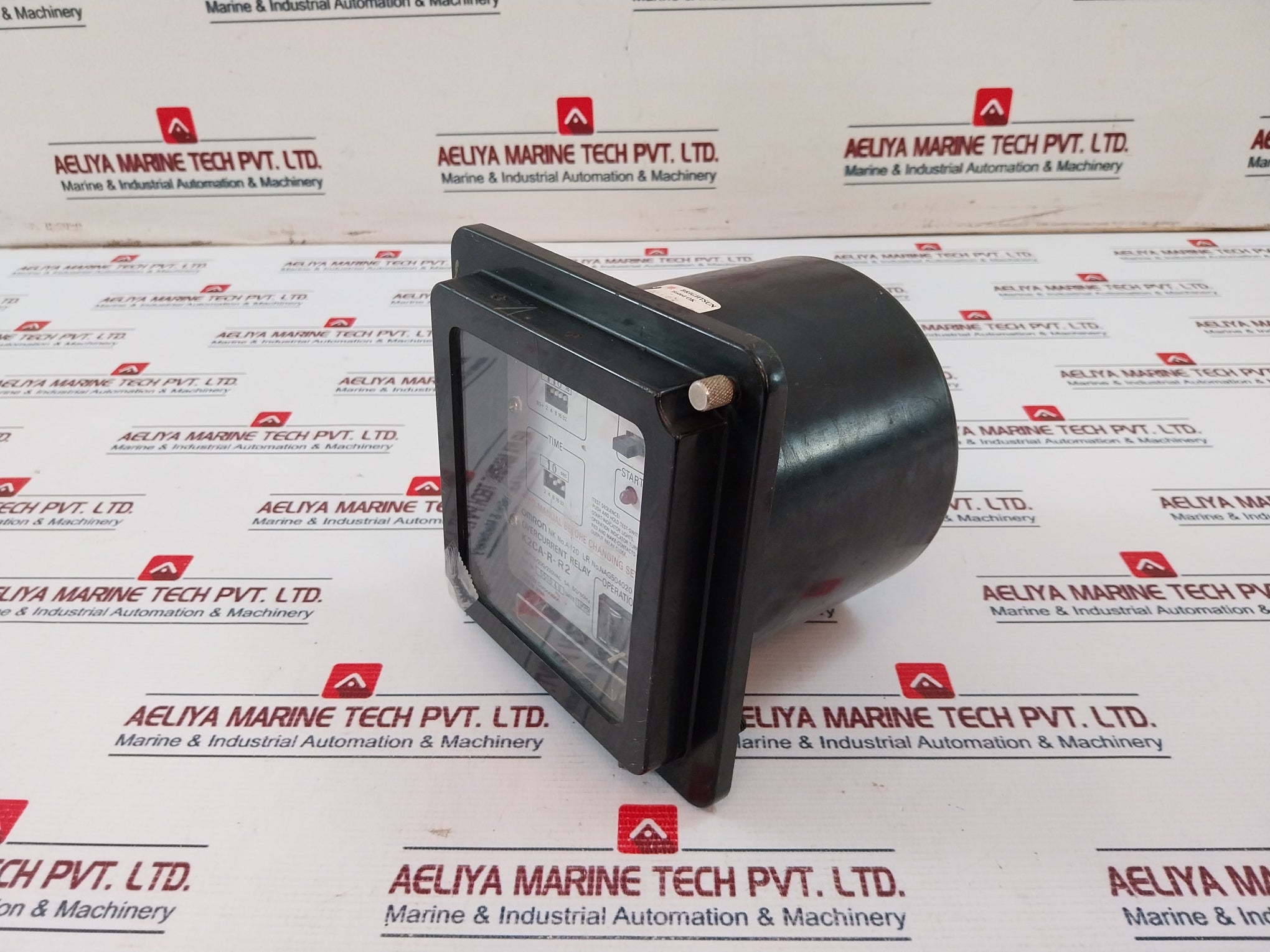 Omron K2Ca-r-r2 Overcurrent Relay 100/110/200/220Vac 5A 50/60Hz 10 Sec