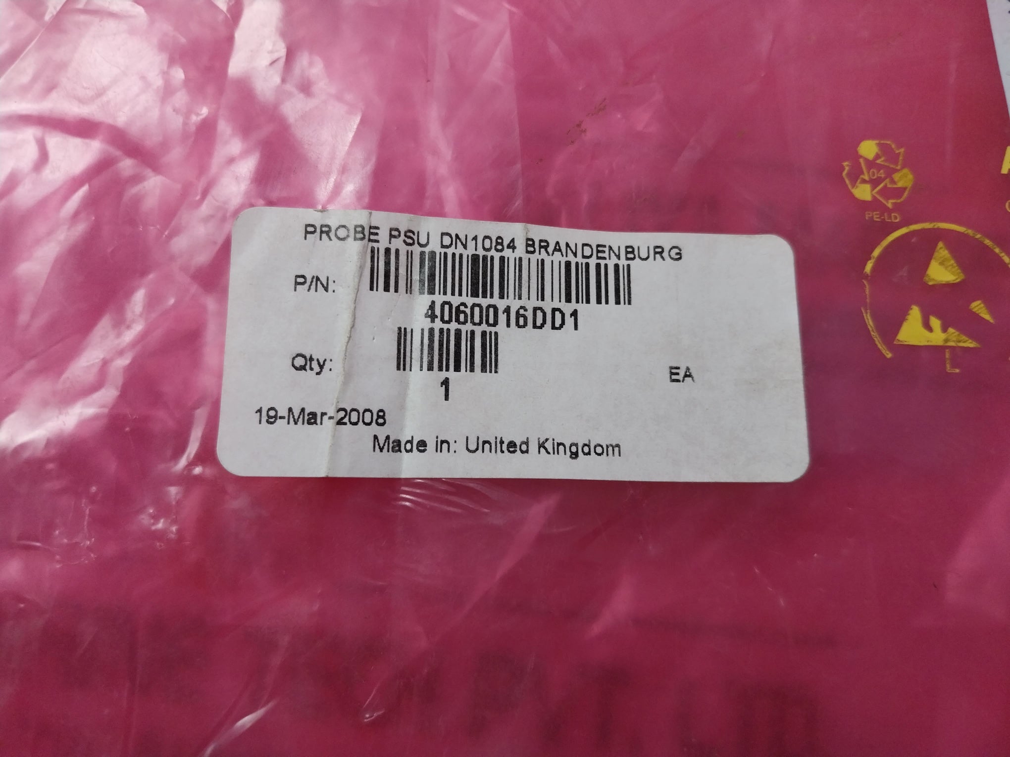 Brandenburg Dn1084 Power Supply Mass Spectrometer 4060016Dd1