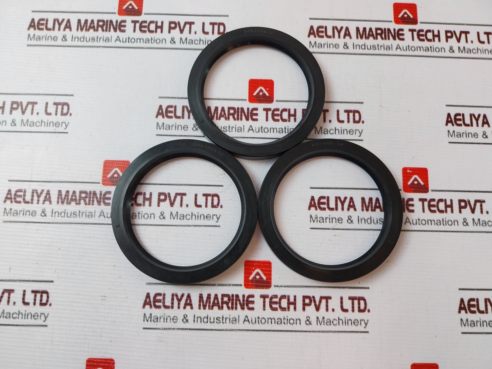 Aker 80X100X10 DIN 3760 Rotary Shaft Seal BA0046791