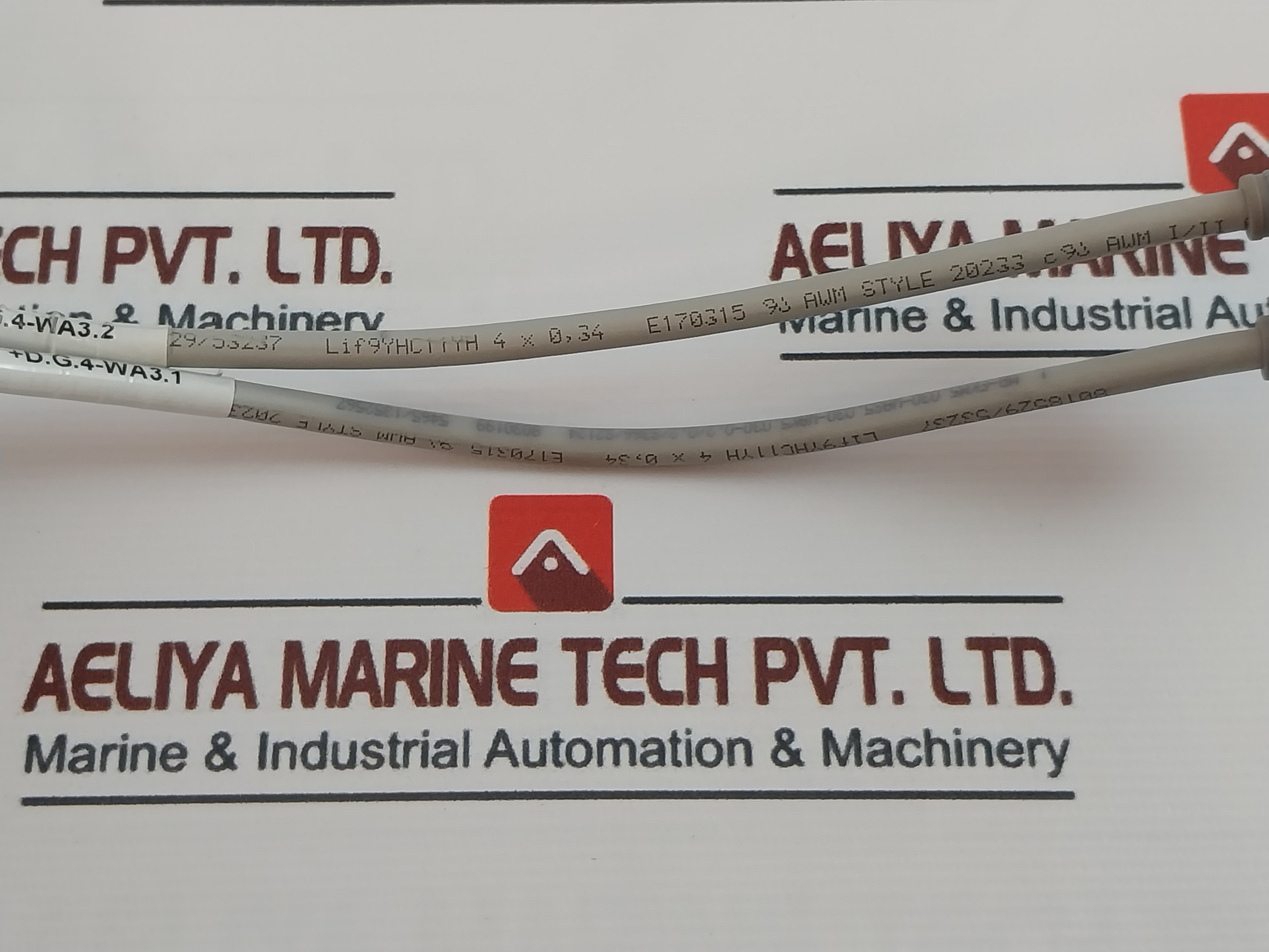 Escha 8030199 Sensor Cable Connector 8018529/53237 Lif9Yhc11Yh 4 X 0,34