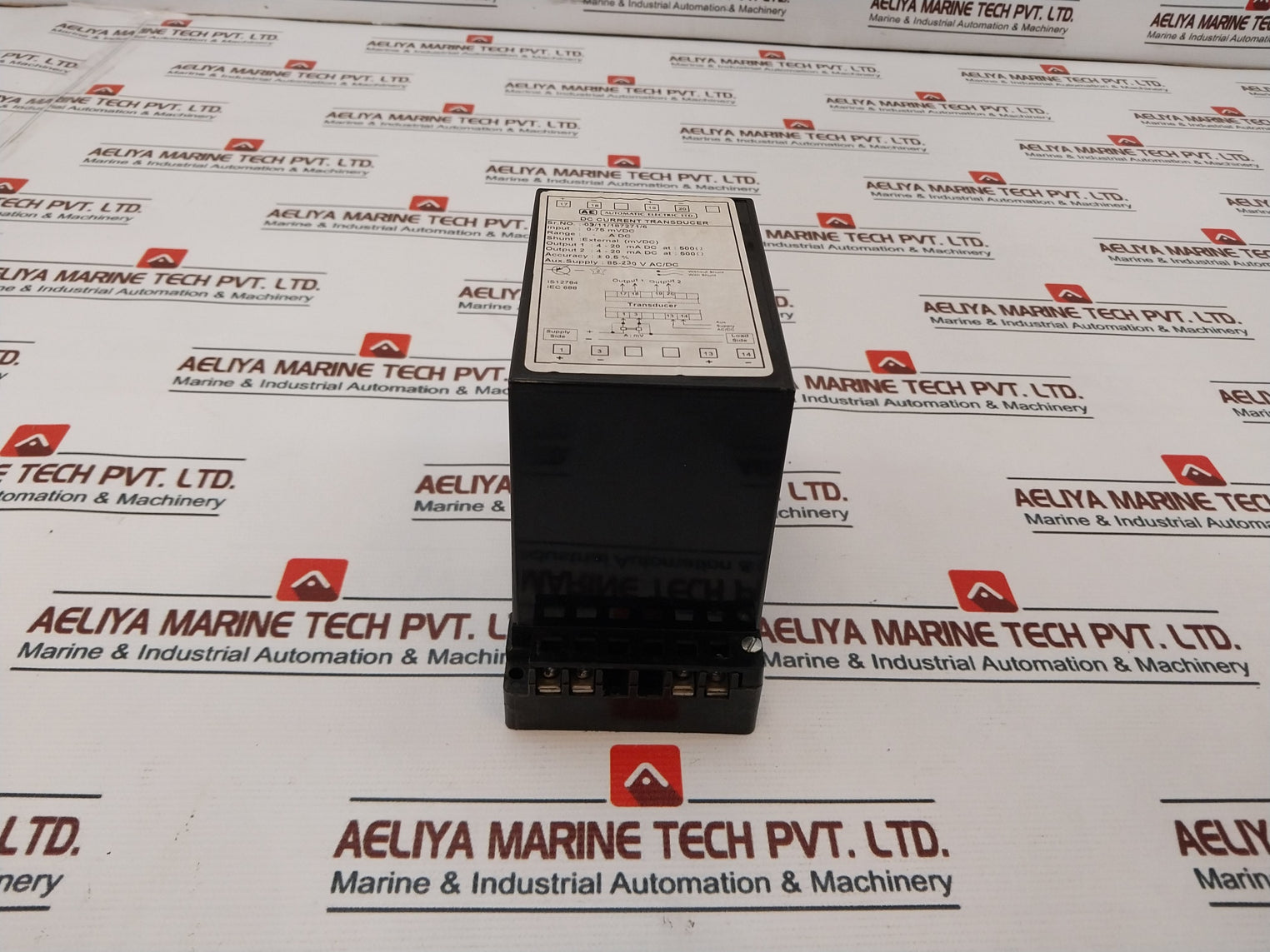 Automatic Electric 0-75 Mvdc Dc Current Transducer
