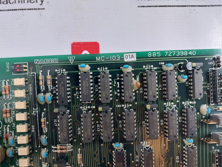 Nabco Mc-103-01A Printed Circuit Board 885 480 Gm