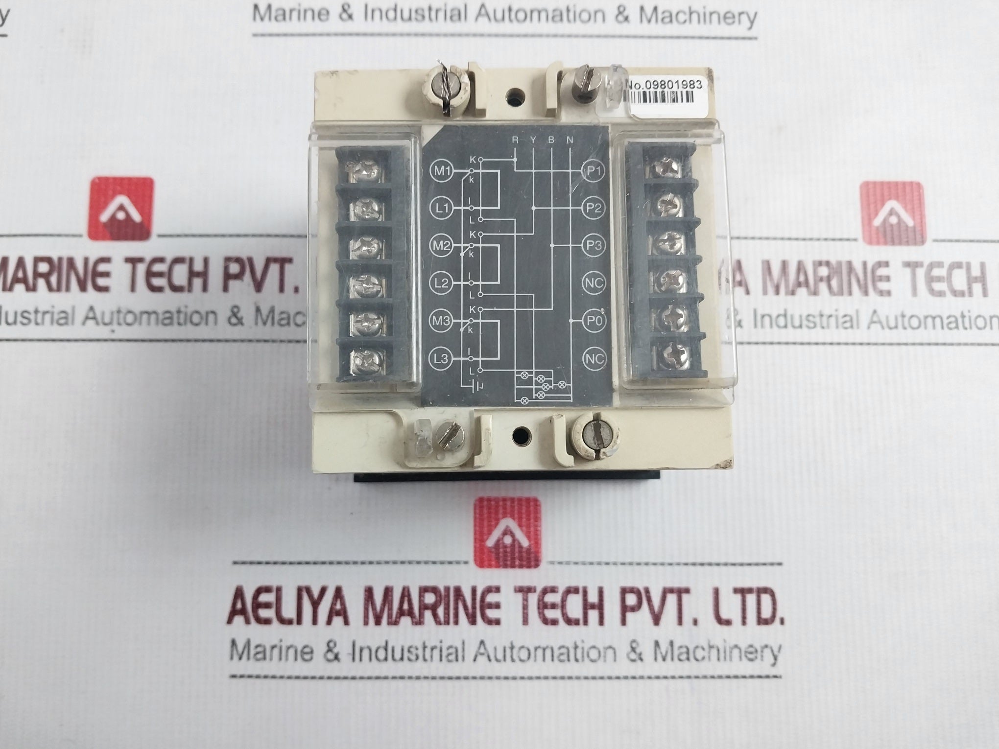 Larsen & Toubro 3 Phase 4 Wire Electronic Energy Meter 240V 5A 50Hz