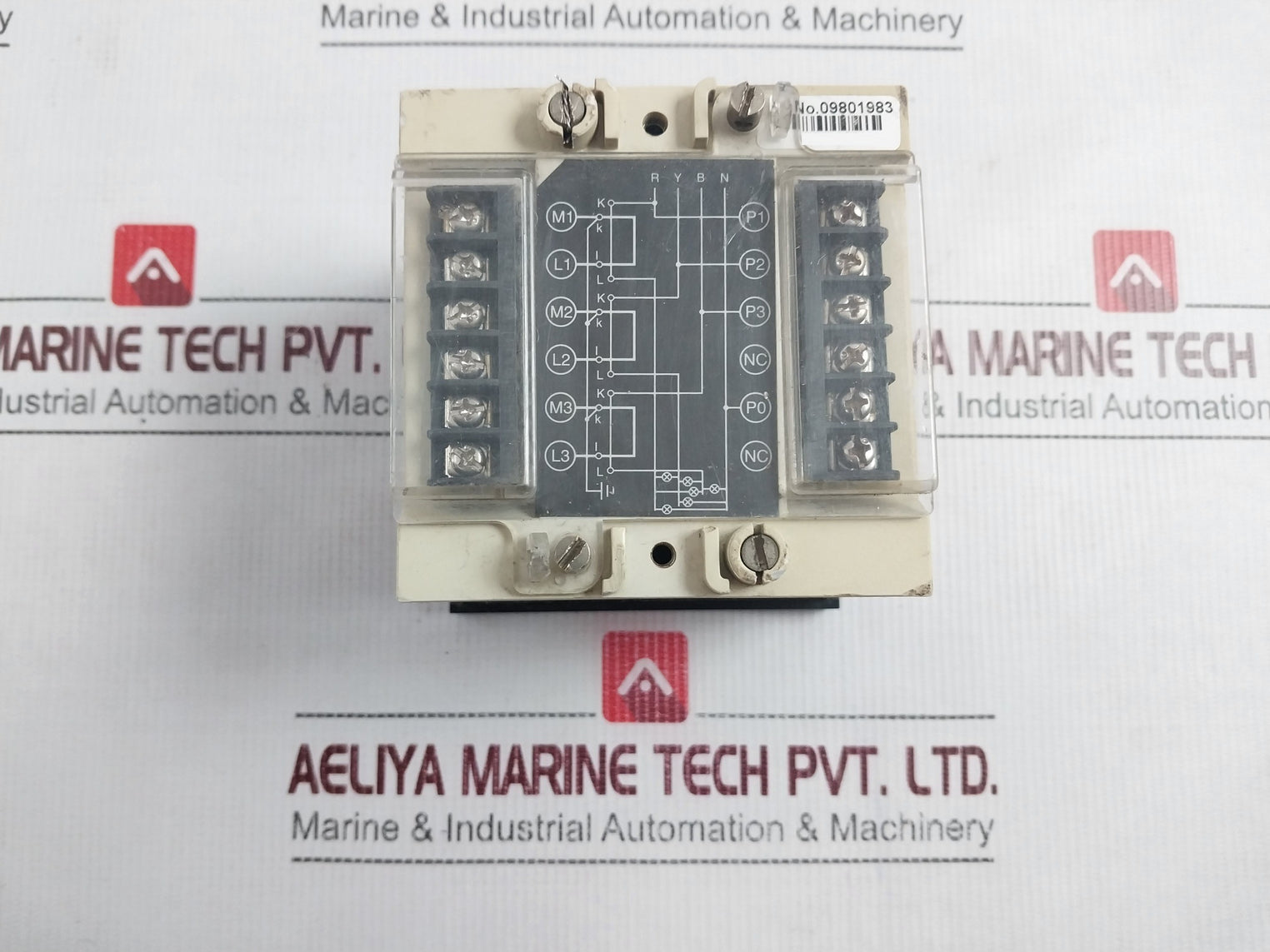 Larsen & Toubro 3 Phase 4 Wire Electronic Energy Meter 240V 5A 50Hz