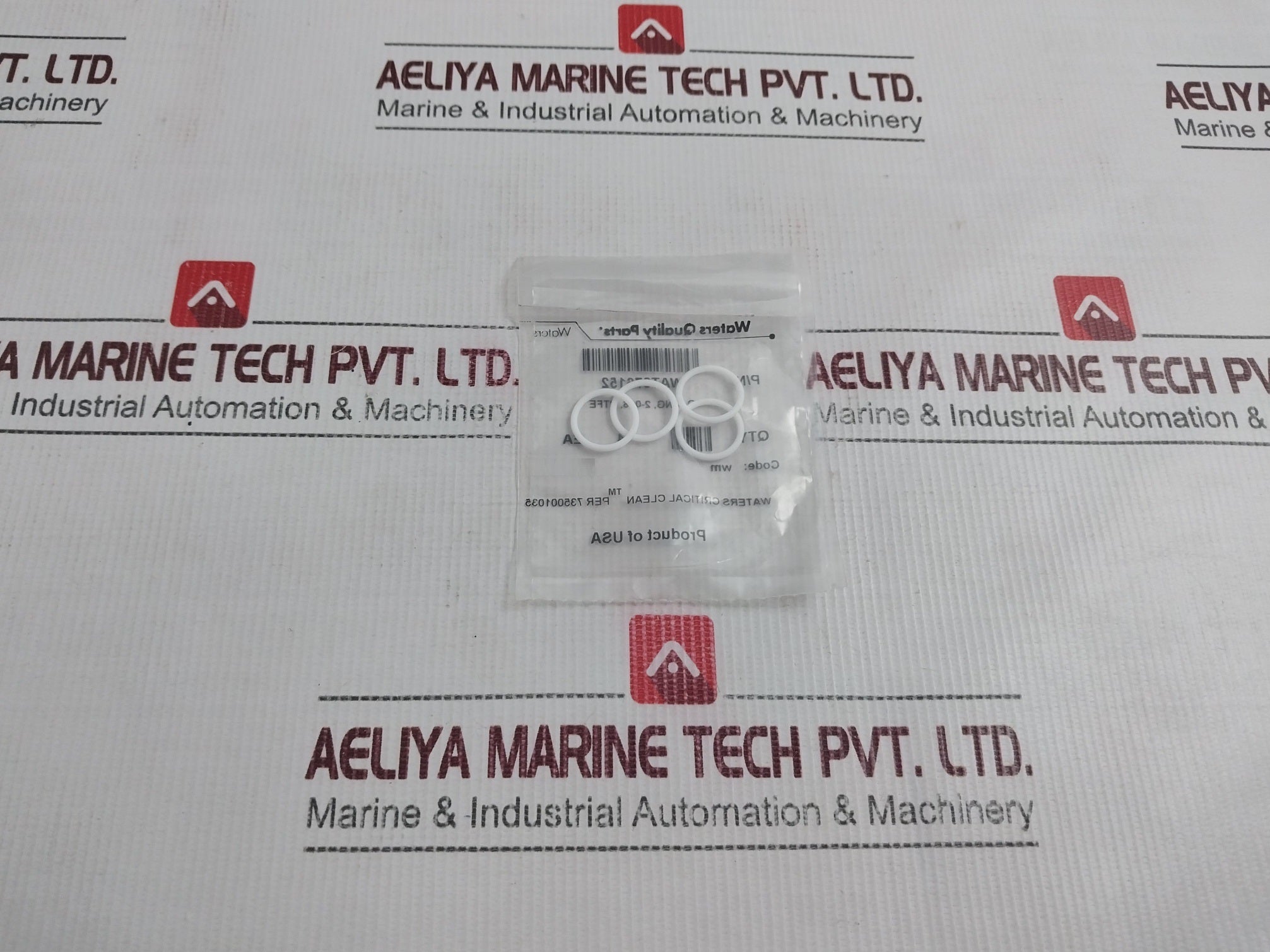 Lot Of 4X Waters Wat076152 Critical Clean O-ring, 2-016, Ptfe 735001035