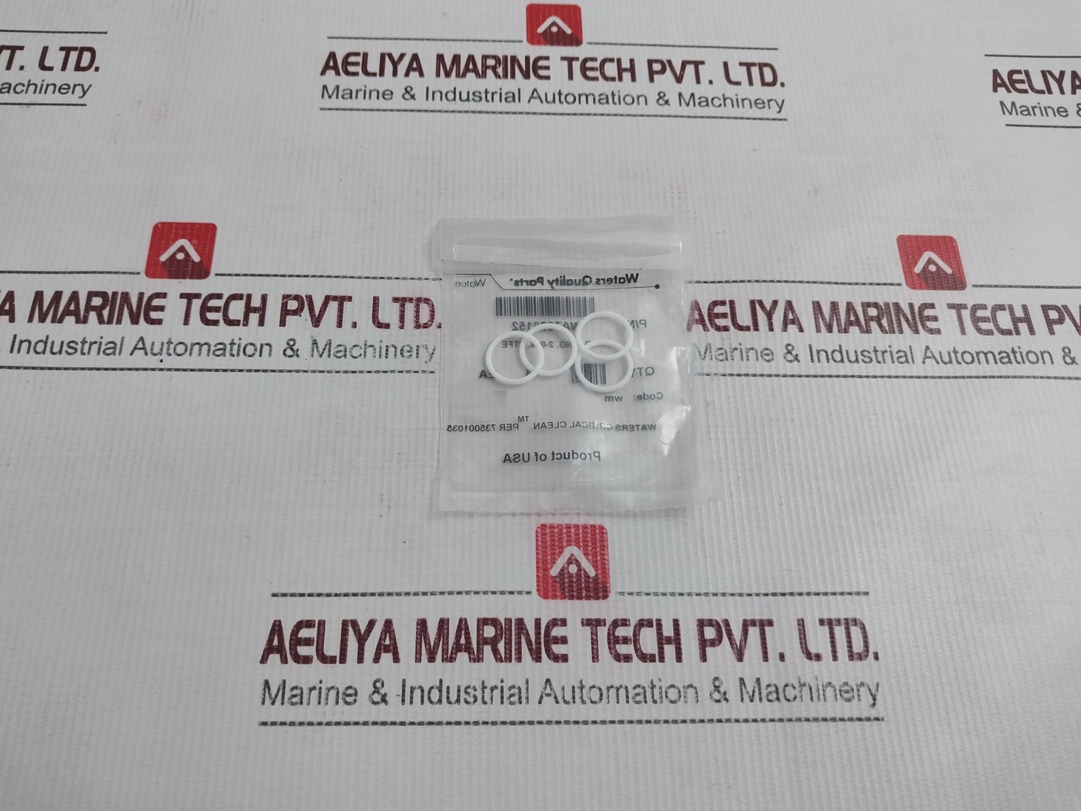 Lot Of 4X Waters Wat076152 Critical Clean O-ring, 2-016, Ptfe 735001035
