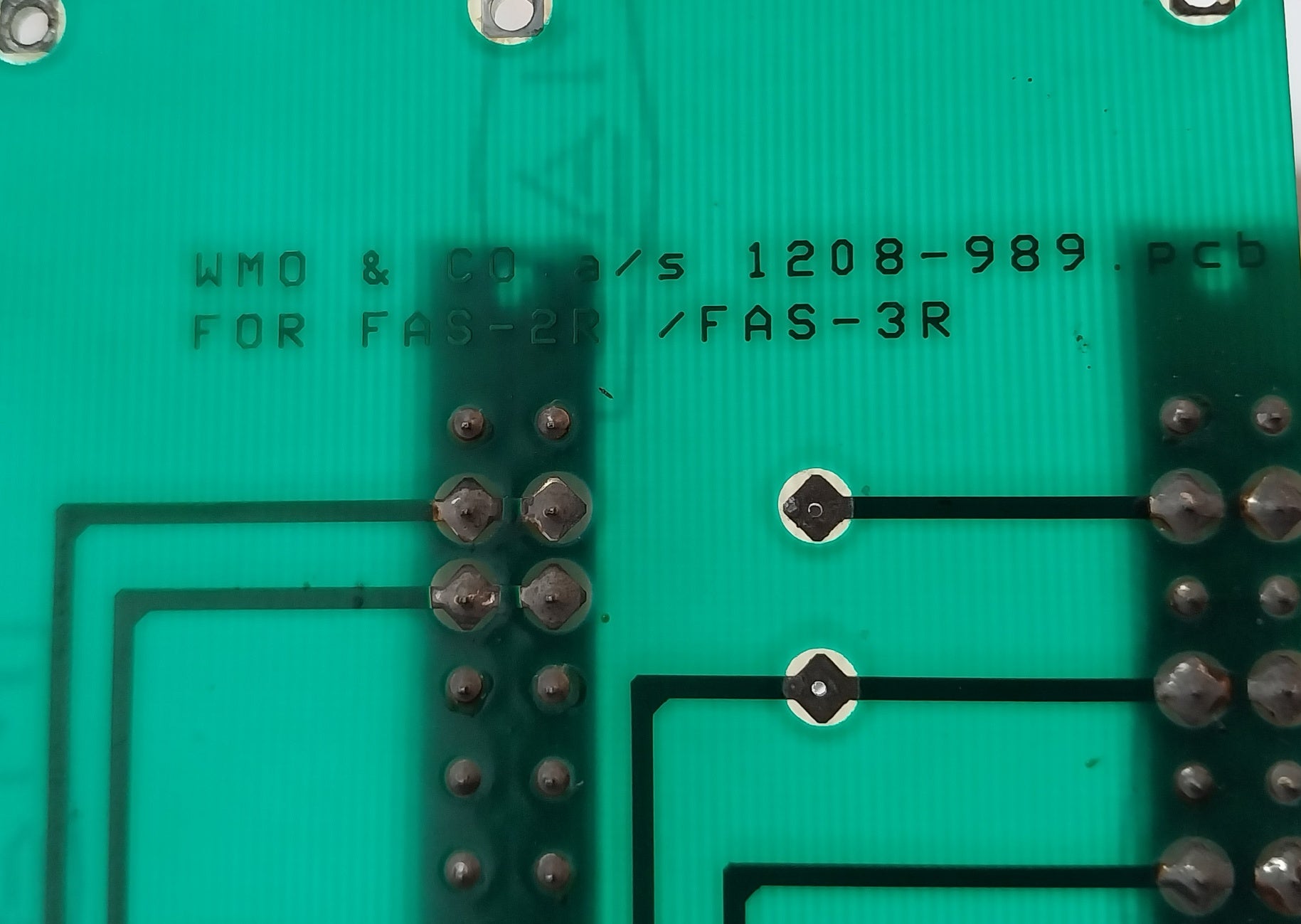 Wmo 1208-989.Pcb Printed Circuit Board For Fas-2R/Fas-3R