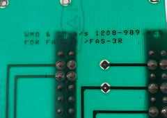Wmo 1208-989.Pcb Printed Circuit Board For Fas-2R/Fas-3R