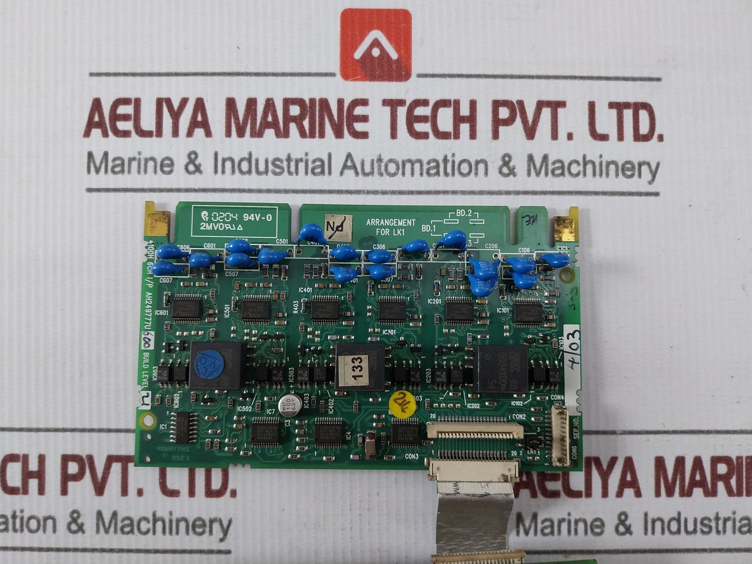 Eurotherm Ah249777u 600 Temperature Controller Board Assembly