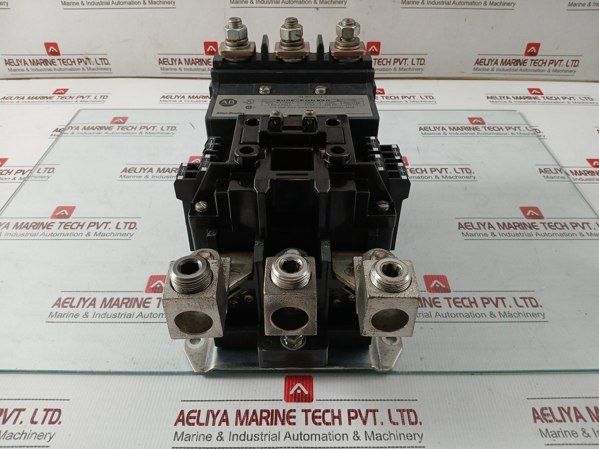 3-Pole-Ac-Dc-Contactor-Nema-Size-5-Allen-Bradley-460-575v-50-60hz-500f-Fod930-5