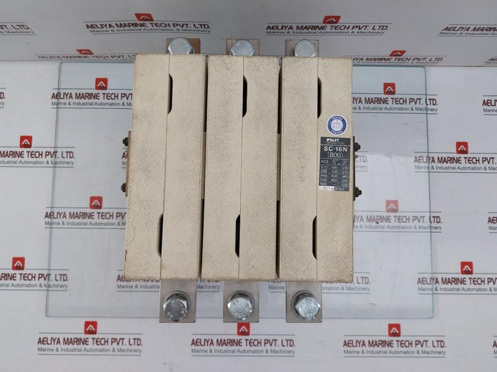3-Pole-Magnetic-Power-Contactor-Fuji-Electric-Sc-16n-800-100-127vac-50-60hz-6