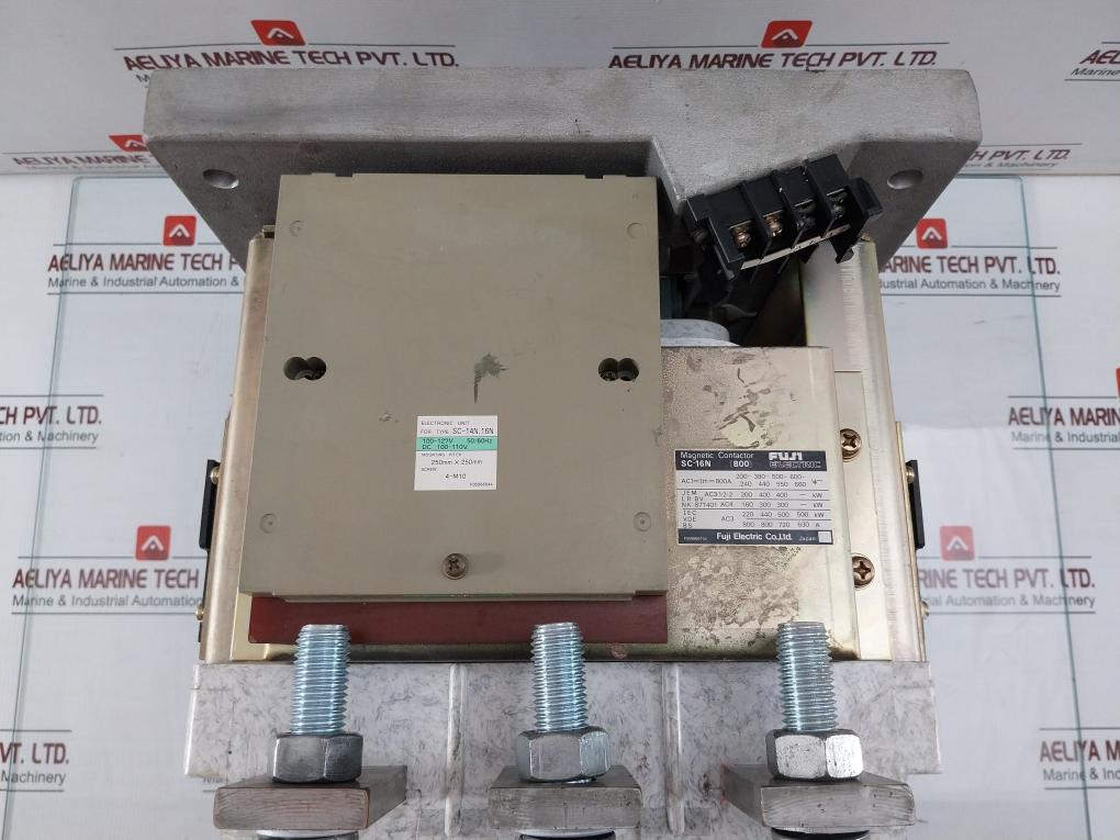 3-Pole-Magnetic-Power-Contactor-Fuji-Electric-Sc-16n-800-100-127vac-50-60hz-7