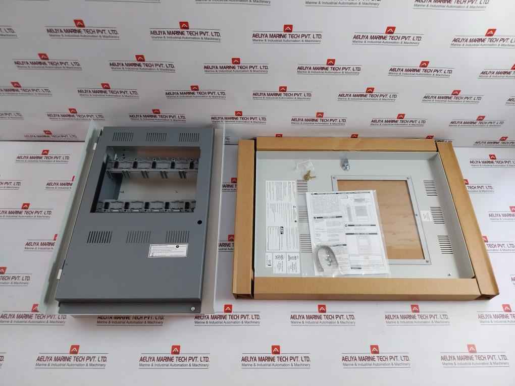 3-cab5 Edwards Fire Alarm Control Panel Cabinet W/ Door Assy
