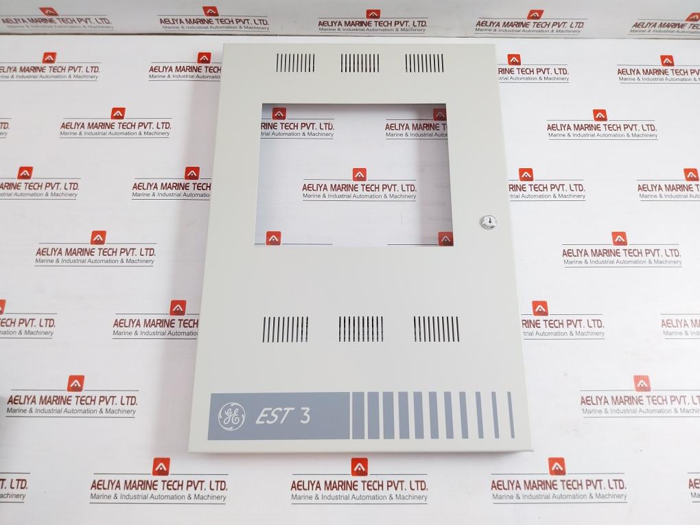3-cab5 Edwards Fire Alarm Control Panel Cabinet W/ Door Assy